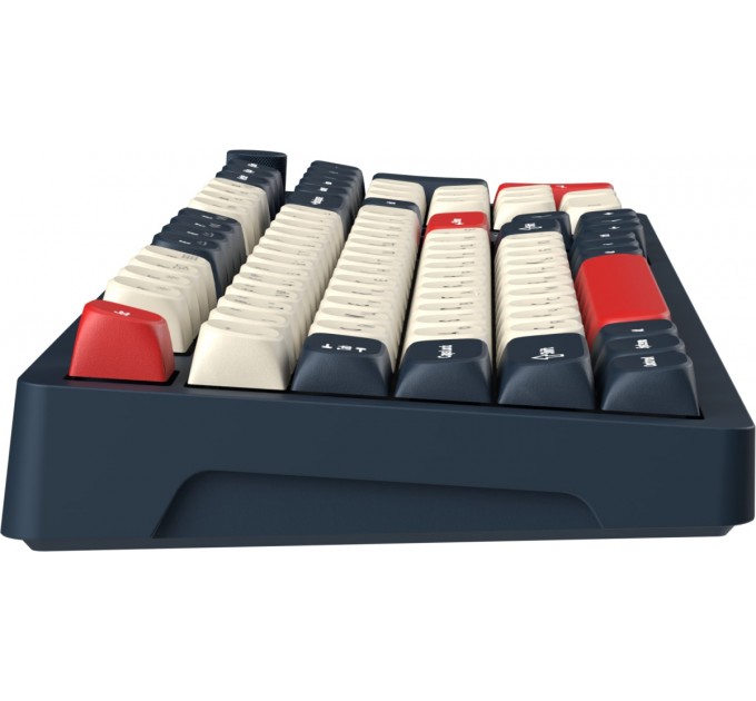 Клавіатура бездротова GamePro Asgard Drakkar Keychron Super Red Switch Blue (MK305BL)