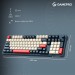 Клавіатура бездротова GamePro Asgard Drakkar Keychron Super Red Switch Blue (MK305BL)