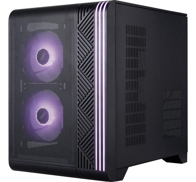 Корпус 1stPlayer VT5-BK-3F7 Black