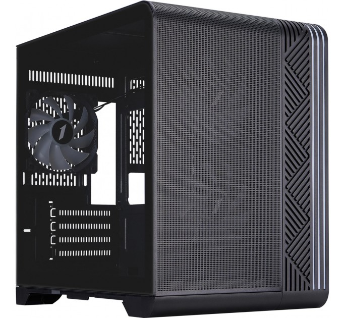 Корпус 1stPlayer VT5-BK-3F7 Black