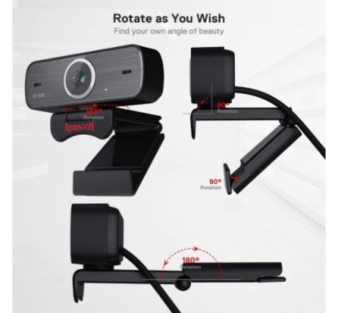 Redragon Веб-камера Redragon Hitman GW800-1 FHD (77228)