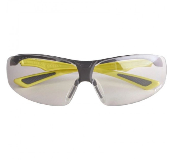 Захисні окуляри Ryobi RSG01, клас ударозахисту F, захист від ультрафіолету 99.9%, прозорі (5132005351)