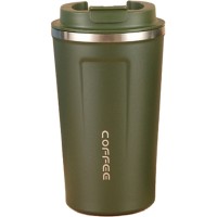 Термокружка Merlion 510 мл, зелена (Termo-304-510Gr)