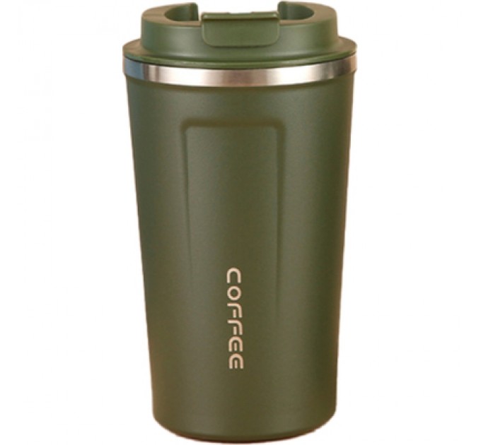 Термокружка Merlion 510 мл, зелена (Termo-304-510Gr)