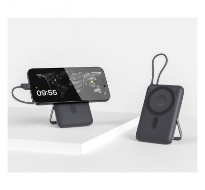 Батарея універсальна Vinga 10000 mAh 22.5W/15W/2.5W Wireless (VPBB1022WL)