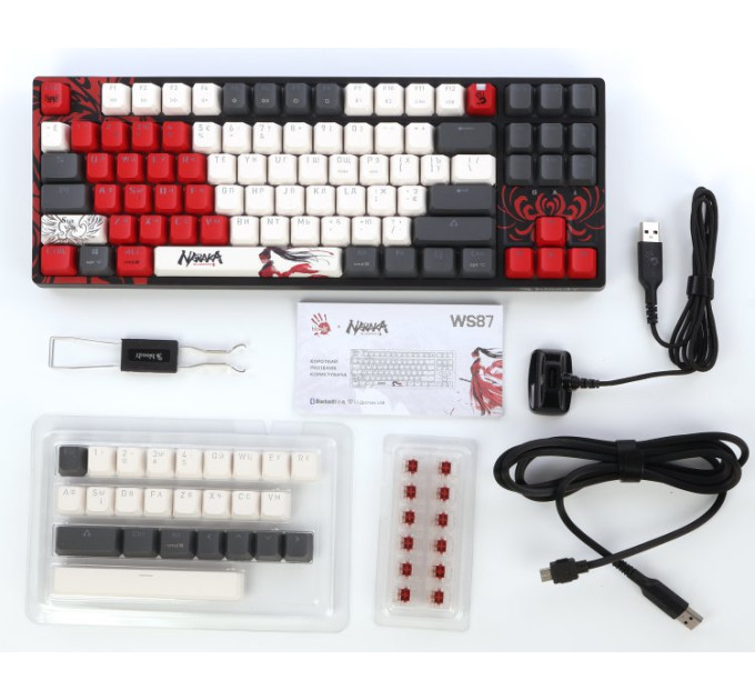 Bloody Клавіатура Bloody WS87 RGB Naraka Black