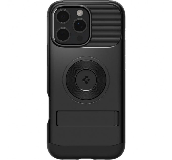 Чохол-накладка Spigen Slim Armor with MagFit для Apple iPhone 16 Pro Black (ACS08164)