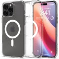 Чохол-накладка Spigen Ultra Hybrid with MagFit для Apple iPhone 16 Pro Max Frost Clear (ACS08002)