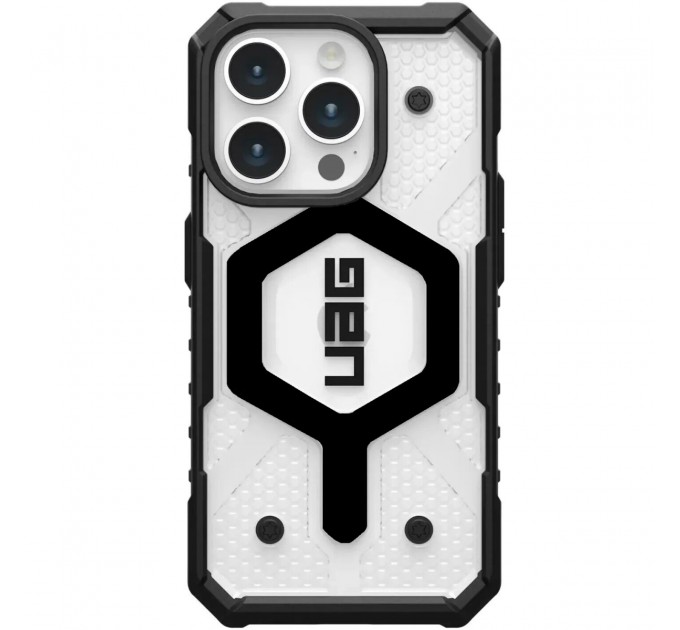 Чохол-накладка Urban Armor Gear Pathfinder Magsafe для Apple iPhone 15 Pro Ice-Black (114281114344)