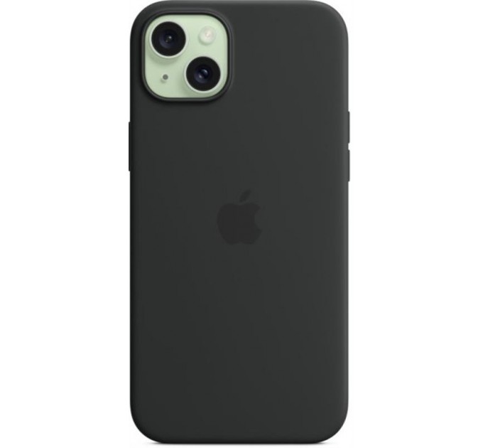 Чохол-накладка Apple Silicone Case with MagSafe для Apple iPhone 15 Plus Black (MT103)