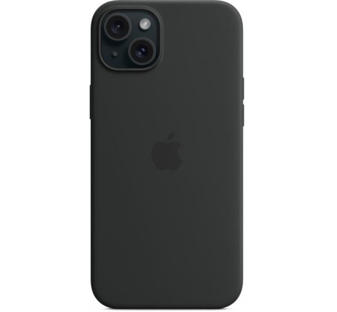 Чохол-накладка Apple Silicone Case with MagSafe для Apple iPhone 15 Plus Black (MT103)