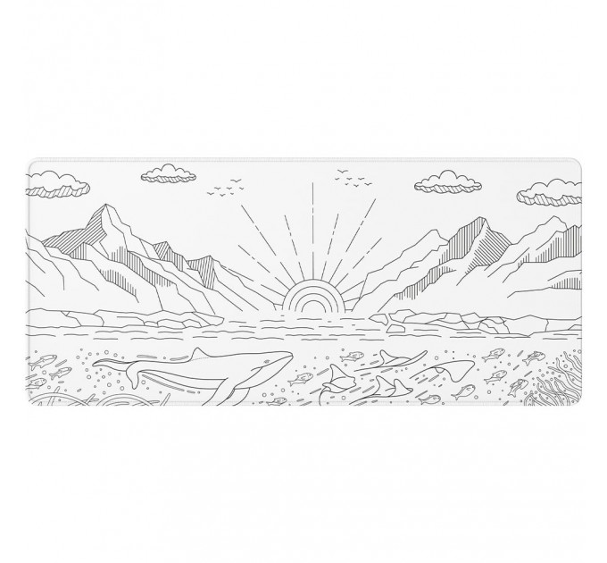 Ігрова поверхня Dark Project DPMP_Nostra_White_XL