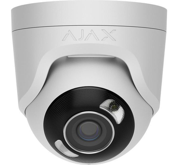 Ajax Ajax TurretCam HL (8 Mp/2.8 mm) ASP white відеокамера спостереження