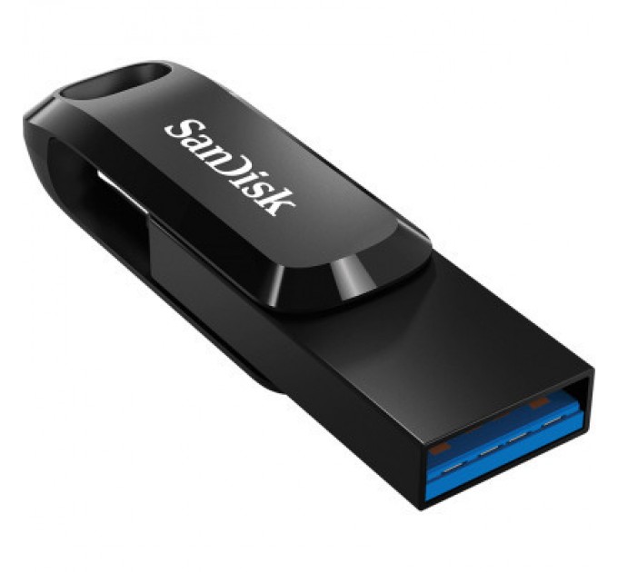 SanDisk USB флеш накопичувач SanDisk 512GB Ultra Dual Go Black USB/Type-C (SDDDC3-512G-G46)