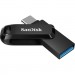SanDisk USB флеш накопичувач SanDisk 512GB Ultra Dual Go Black USB/Type-C (SDDDC3-512G-G46)