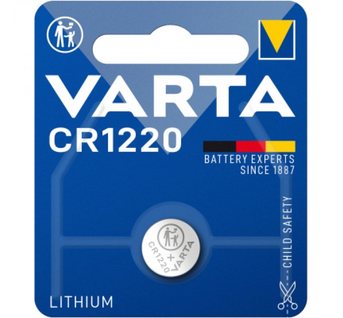 Батарейка Varta CR1220 Lithium (06220101401)