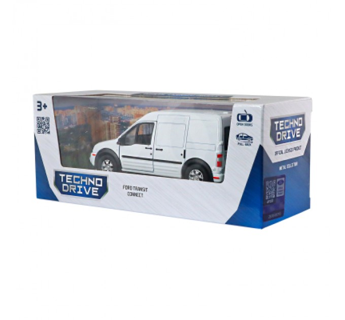 Машина TechnoDrive Ford Transit Connect (білий) (250386W)