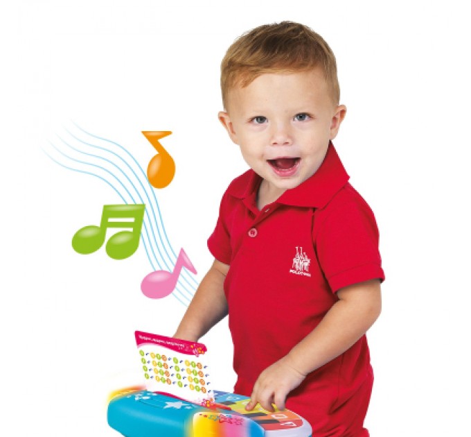 Розвиваюча іграшка Kiddi Smart Піаніно – Кольорові нотки (світло) (4514T-KS)