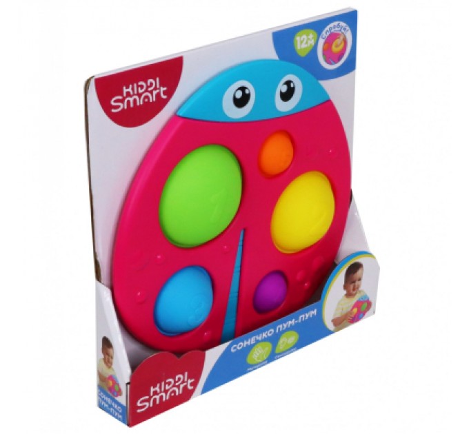 Розвиваюча іграшка Kiddi Smart сенсорна – Сонечко Пум-Пум (4520-KS)