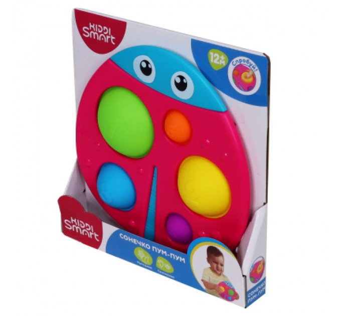 Розвиваюча іграшка Kiddi Smart сенсорна – Сонечко Пум-Пум (4520-KS)