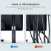 Ugreen Набір для кріплення стрічка-липучка LP124 20mm Cable Tie Band 5m Black Ugreen (40356)