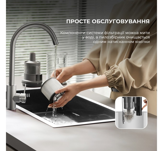 Акумуляторний пилосос Dreame Z30 Animal (VZV17A)