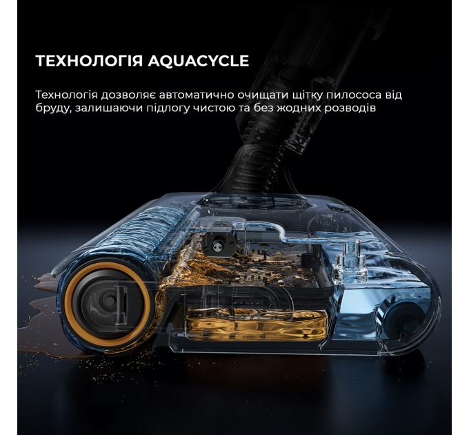 Акумуляторний пилосос Dreame Z30 Aqua Cycle (VZV77B)