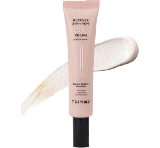 Trimay CC-крем Trimay Recover 3-in-1 Pept CCC Cream SPF50+PA+++ Light (8809822541126)