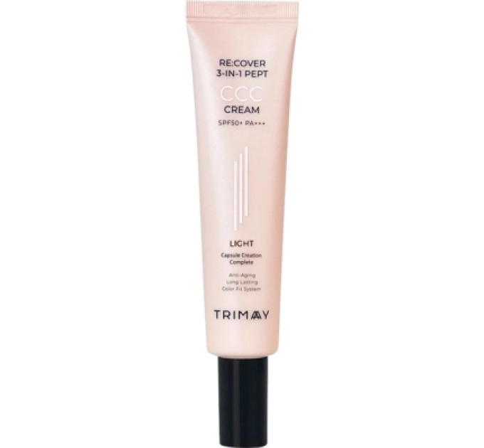 Trimay CC-крем Trimay Recover 3-in-1 Pept CCC Cream SPF50+PA+++ Light (8809822541126)