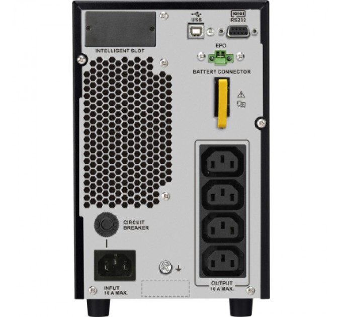 Пристрій безперебійного живлення APC Easy UPS On-Line 2000VA, 1800W (SRV2KI-E)