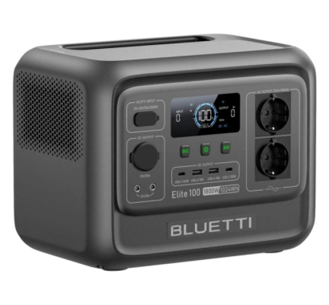 BLUETTI Зарядна станція BLUETTI Elite 100 V2, 1000W 1024Wh (EL100V2)