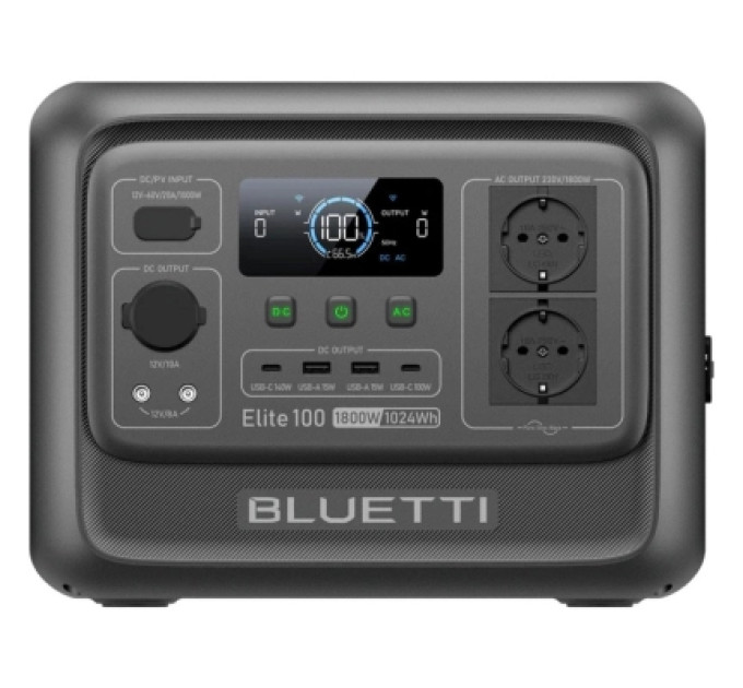 BLUETTI Зарядна станція BLUETTI Elite 100 V2, 1000W 1024Wh (EL100V2)