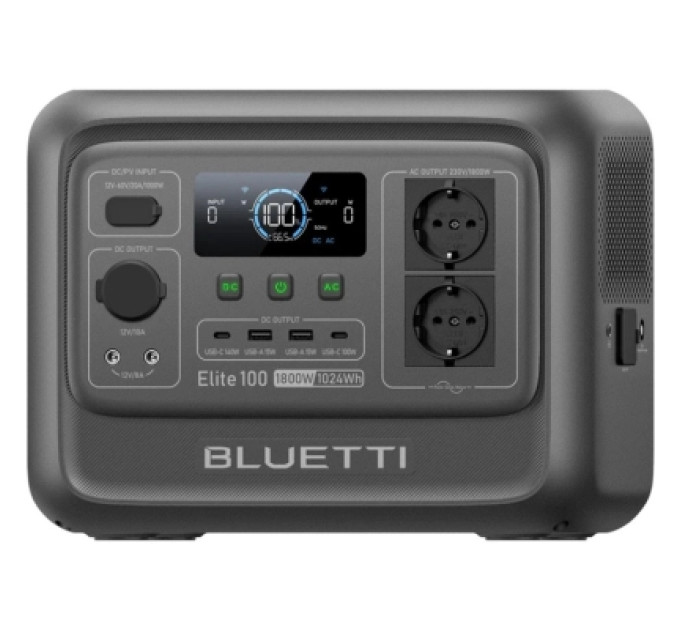 BLUETTI Зарядна станція BLUETTI Elite 100 V2, 1000W 1024Wh (EL100V2)