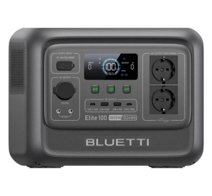 BLUETTI Зарядна станція BLUETTI Elite 100 V2, 1000W 1024Wh (EL100V2)