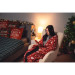 Ardesto Плед Ardesto Christmas Fleece 130x160см, 100% поліестер, засніжені ялинки (ART0715PB)