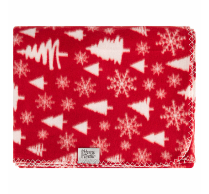 Ardesto Плед Ardesto Christmas Fleece 130x160см, 100% поліестер, засніжені ялинки (ART0715PB)