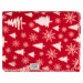 Ardesto Плед Ardesto Christmas Fleece 130x160см, 100% поліестер, засніжені ялинки (ART0715PB)