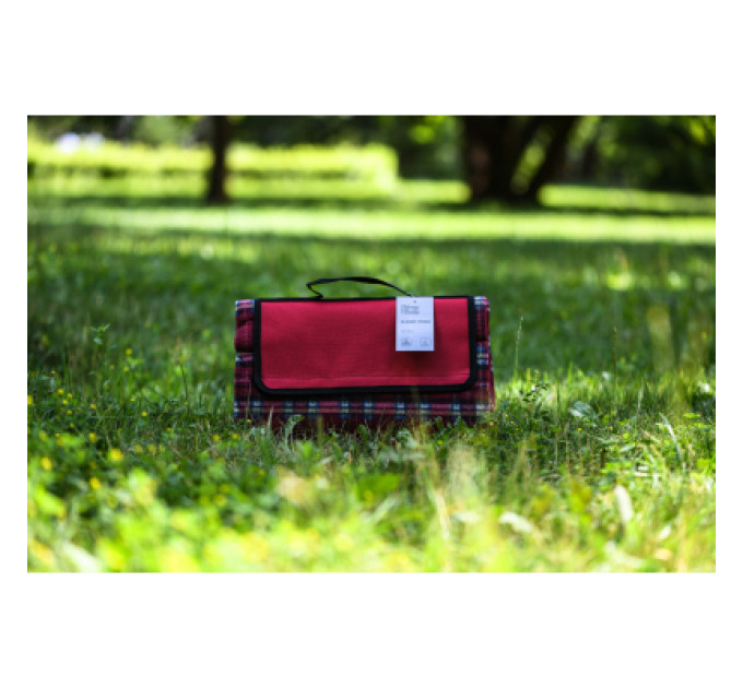 Ardesto Плед Ardesto Picnic 130х170см, 100% поліестер, клітинка червоний (ART0916RC)