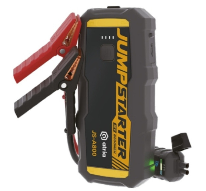 ATRIA Пуско зарядний пристрій Atria 8000mAh 800A QC18W LED ліхтар (JS-A800)