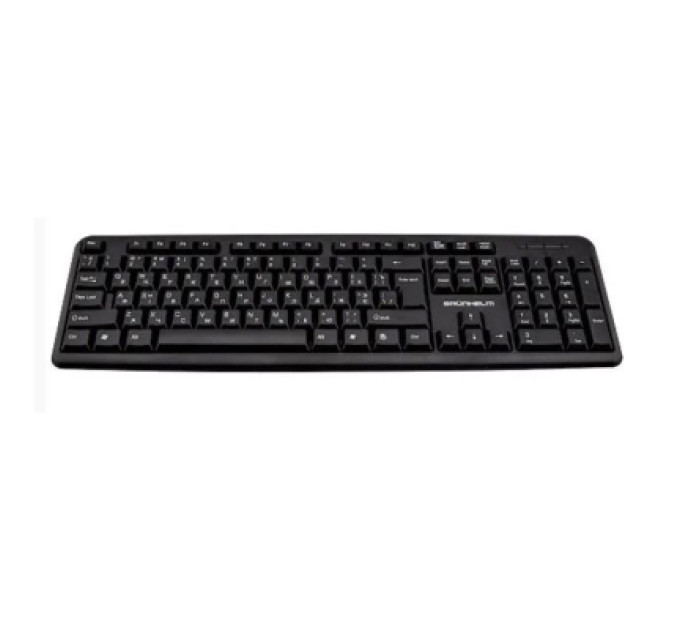 Grunhelm Клавіатура Grunhelm KB-101WD USB UA Black (109327)