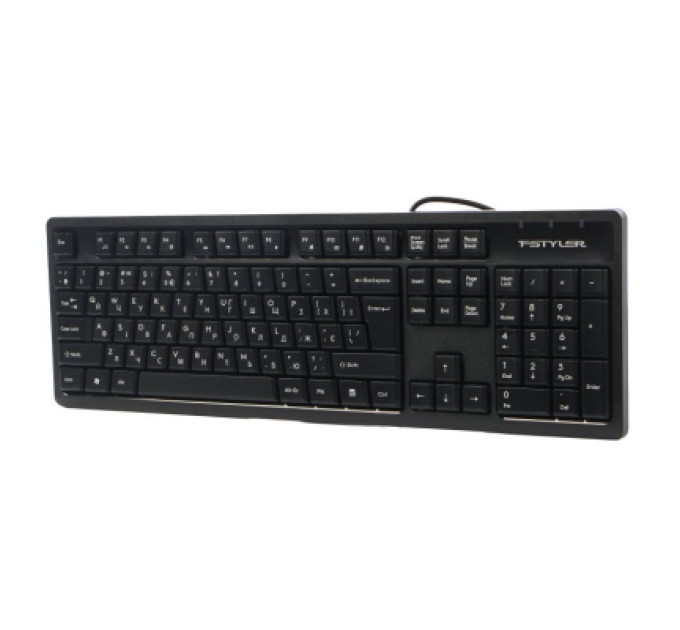 A4Tech Клавіатура A4Tech FKS12 USB UA Black (4711421003155)