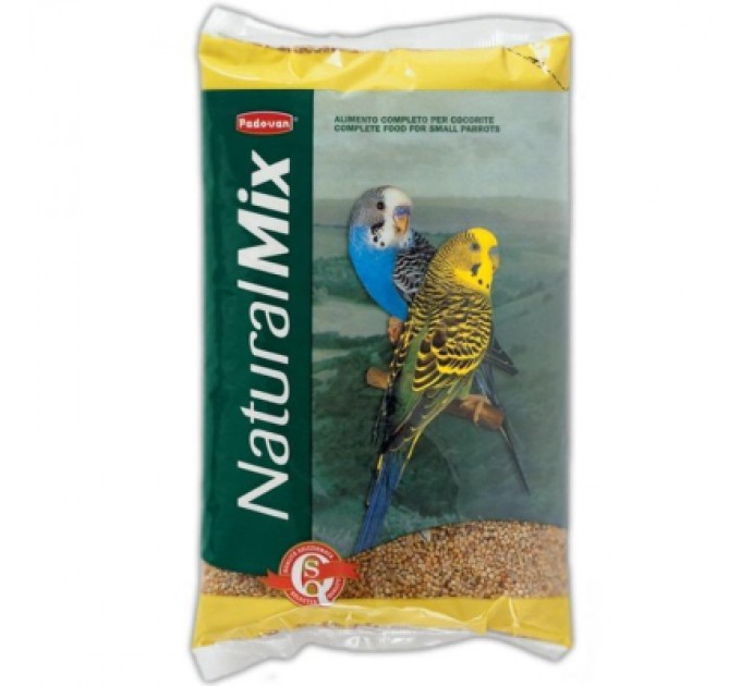 Корм для птахів Padovan NatMix cocorite для хвилястих папуг 1 кг (8001254001210)