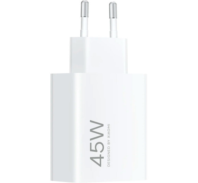 Xiaomi Зарядний пристрій Xiaomi 45W Turbo Charging USB-A White (BHR07SLEU)