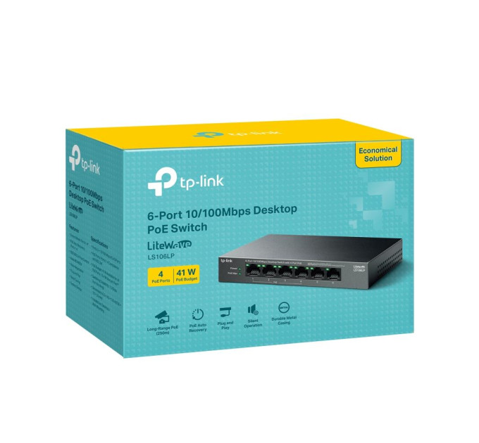 TP-Link Комутатор, LS106LP TP-LINK