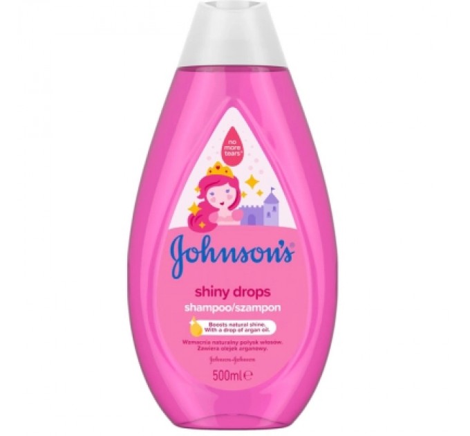 Дитячий шампунь Johnson’s baby Блискучі локони 500 мл (3574669907200)