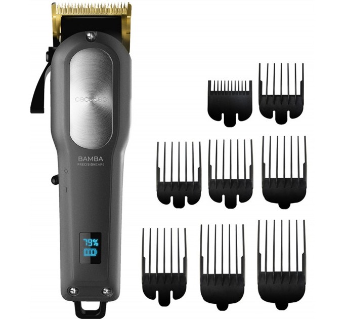 Машинка для стрижки Cecotec Bamba PrecisionCare ProClipper Titanium Go CCTC-04218 (8435484042185)