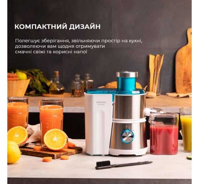 Соковижималка CECOTEC Juice&Fresh 400 Titan White