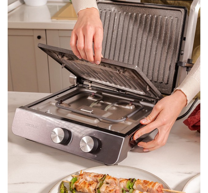 Гриль електричний CECOTEC Rock'nGrill Blaze Neon