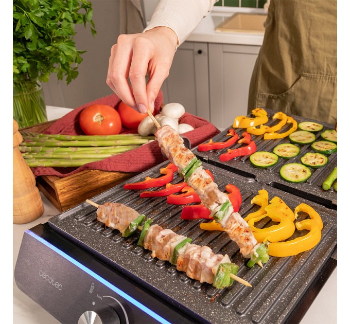 Гриль електричний CECOTEC Rock'nGrill Blaze Neon