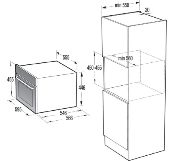 Gorenje Духова шафа Gorenje BCM4058B